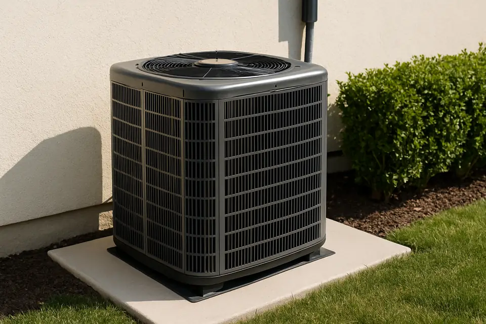 Outdoor AC condenser