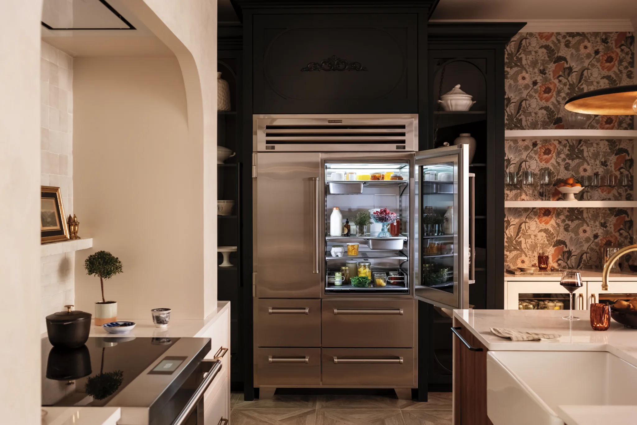 Integrated Sub-Zero refrigeration unit