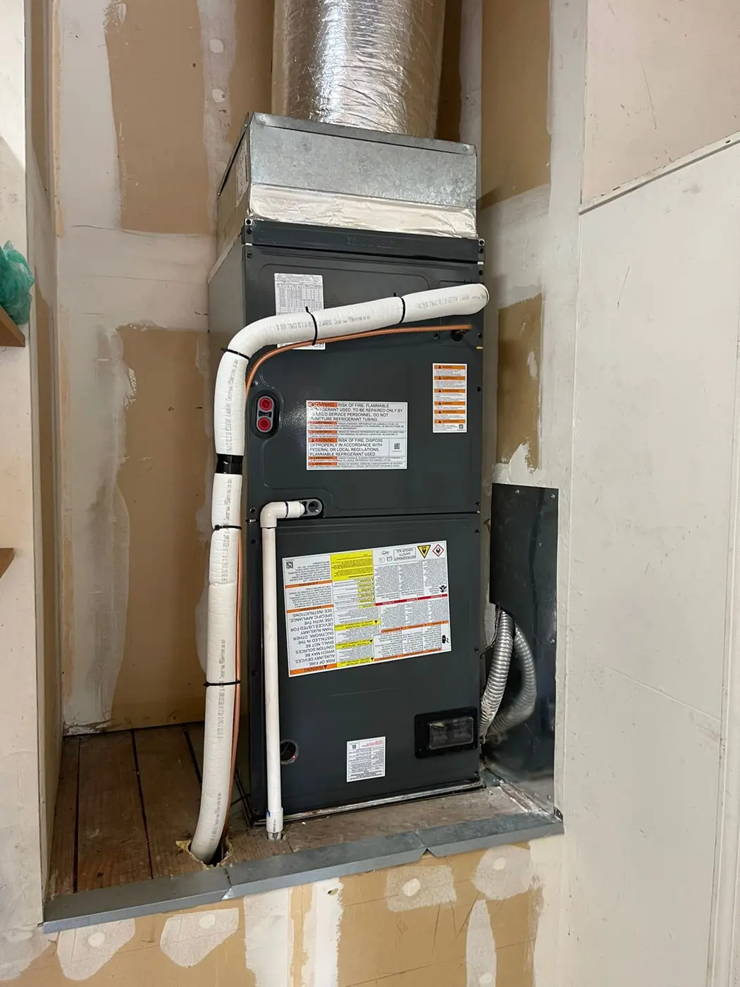 Heating and cooling installation portfolio photo 7