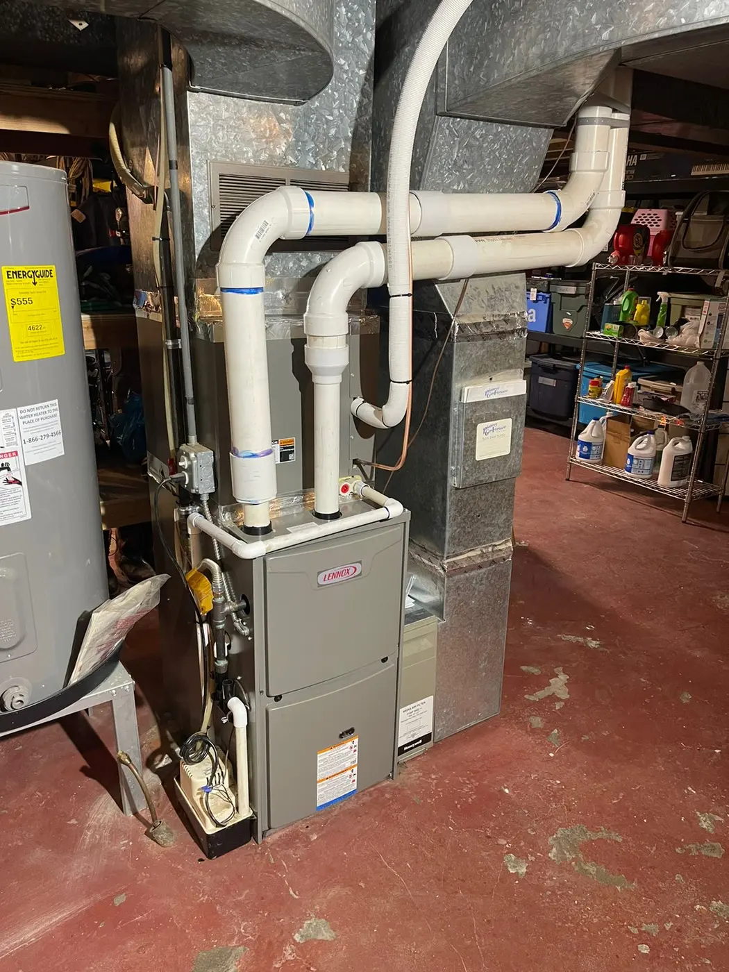Heating and cooling installation portfolio photo 15