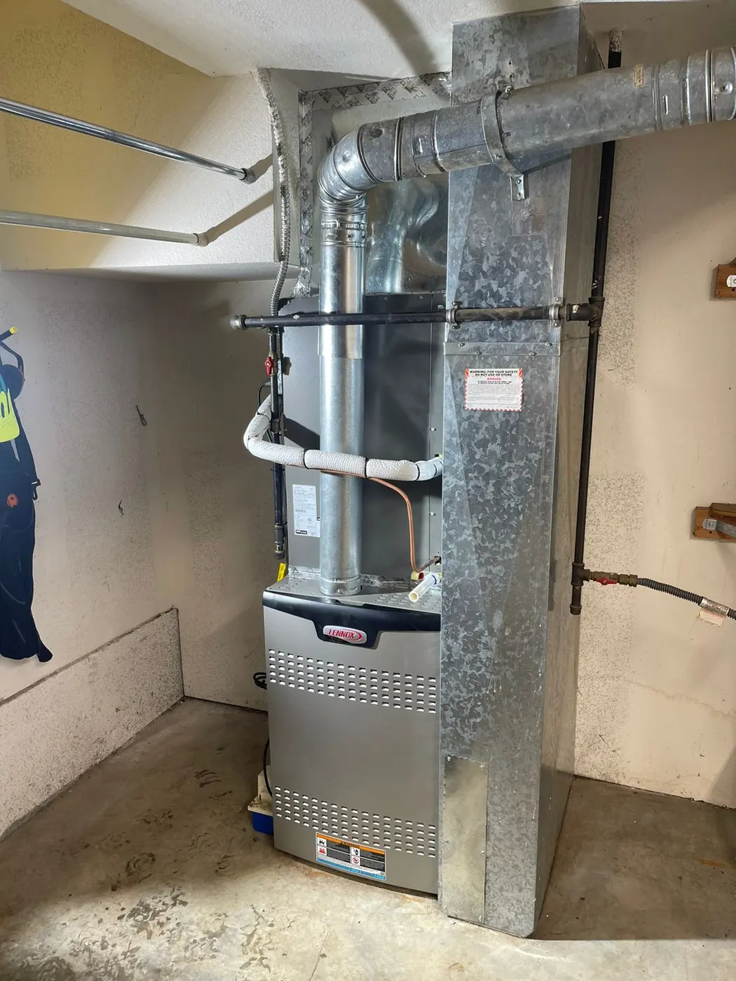 Heating and cooling installation portfolio photo 19